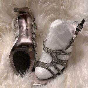 Adrianna Papell Bronze Slingbacks